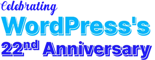 WordPress 22nd Anniversary