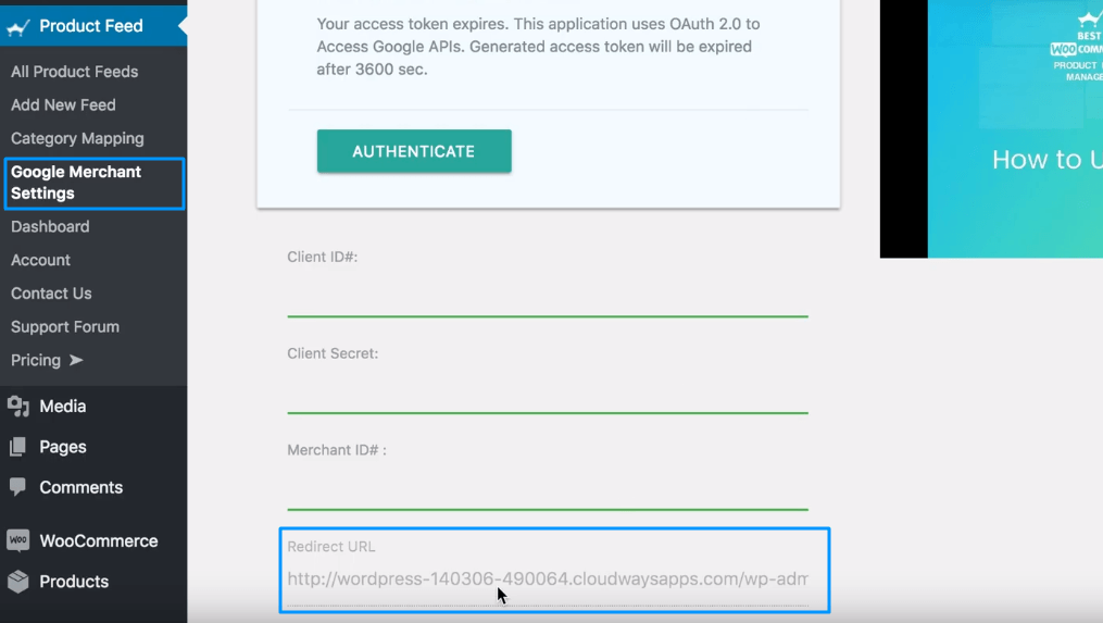 HOW TO AUTO-SYNC WOOCOMMERCE PRODUCTS TO GOOGLE MERCHANT SHOP 1