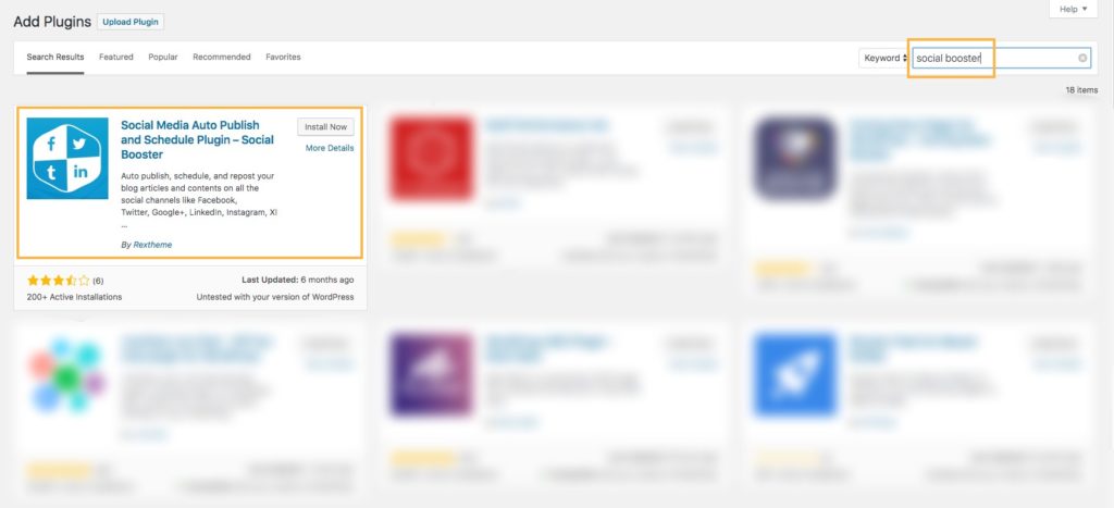 Social Booster Plugin