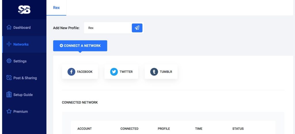 Networks Tab