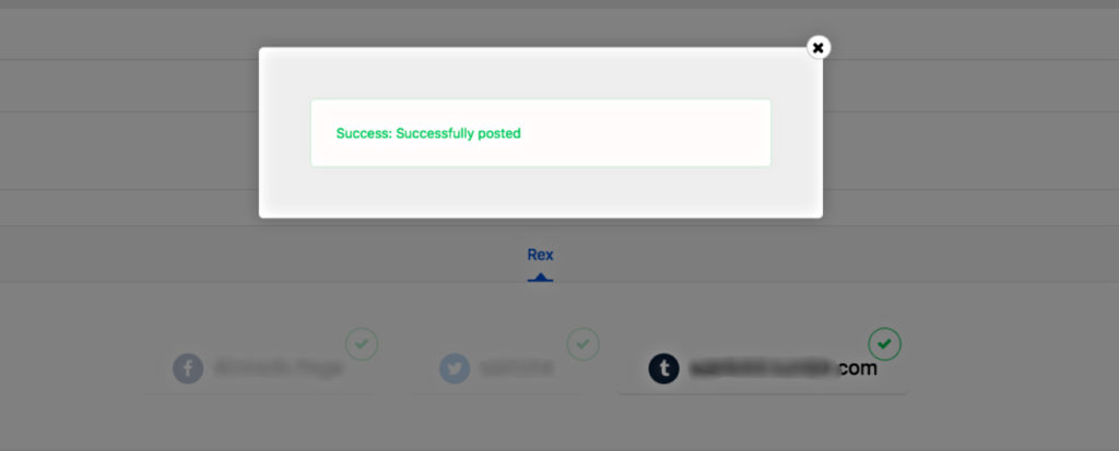 Post Success