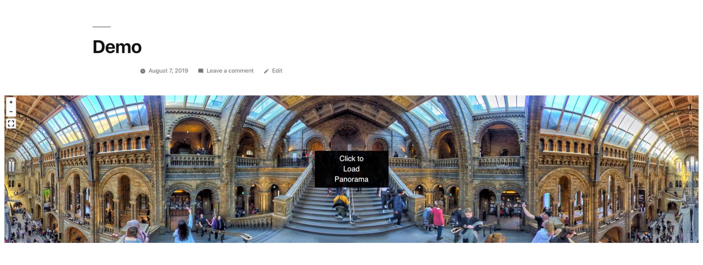 Fullwidth quality virtual tours