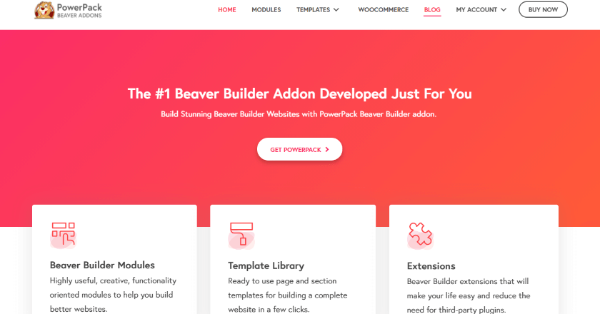 Powerpack beaver builder banner image