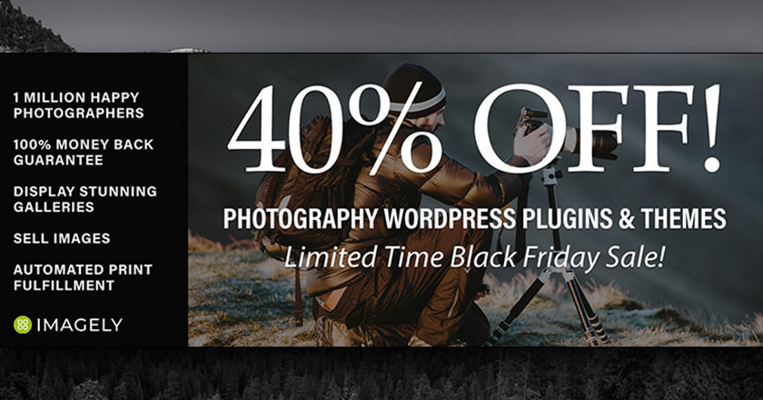 Imagely Black Friday Banner