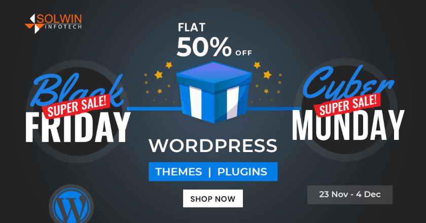 Solwin Infotech Black Friday banner