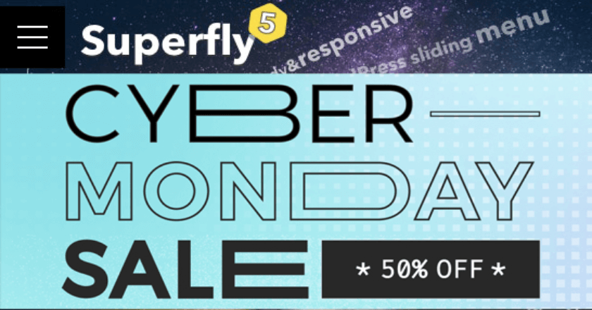 Superfly Black Friday Banner