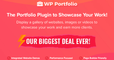 WP Portfolio Black Friday Deals