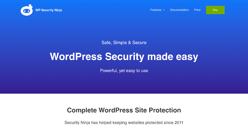 WP Security Ninja Banner Image