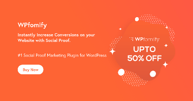 WPfomify Black Friday deals