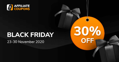 Affiliate coupon Black Friday Deals