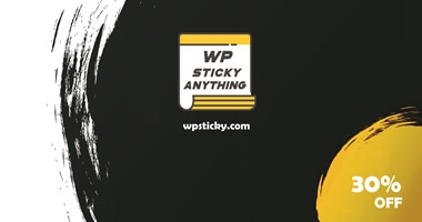 WP Sticky Black Friday Deals