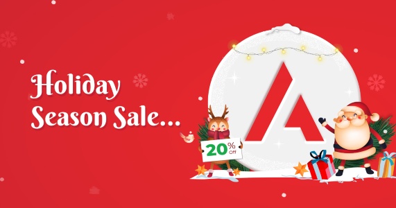 Astra Christmas Banner