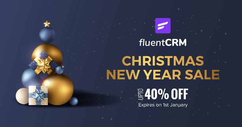 FluentCRM Christmas Banner