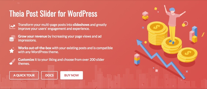 Theia Post Slider For WordPress