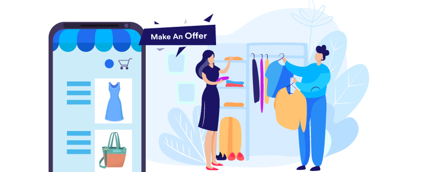 Make an Offer to sell clothes online