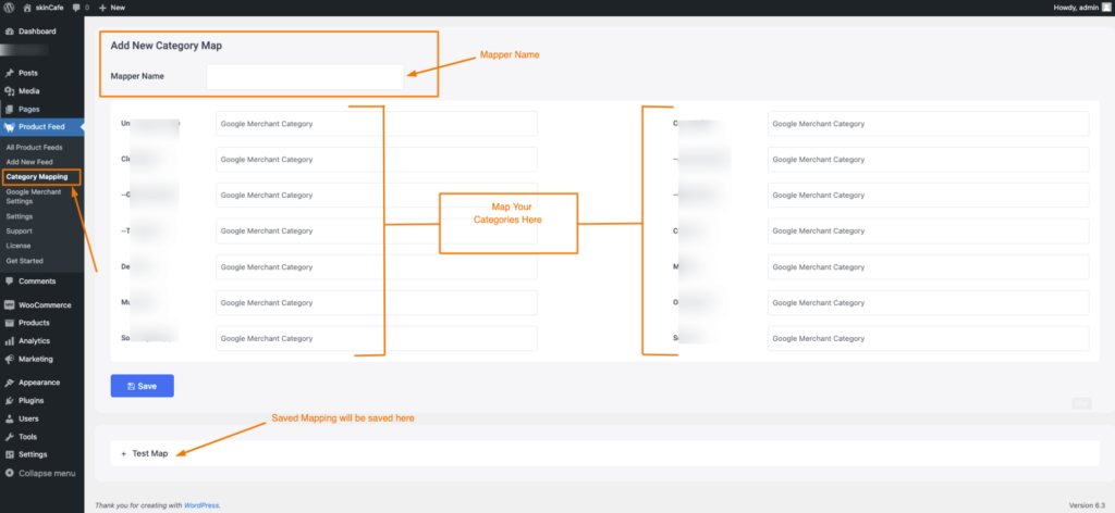 Category Mapping