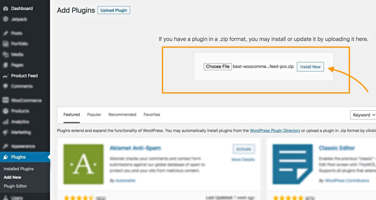 Plugin installer