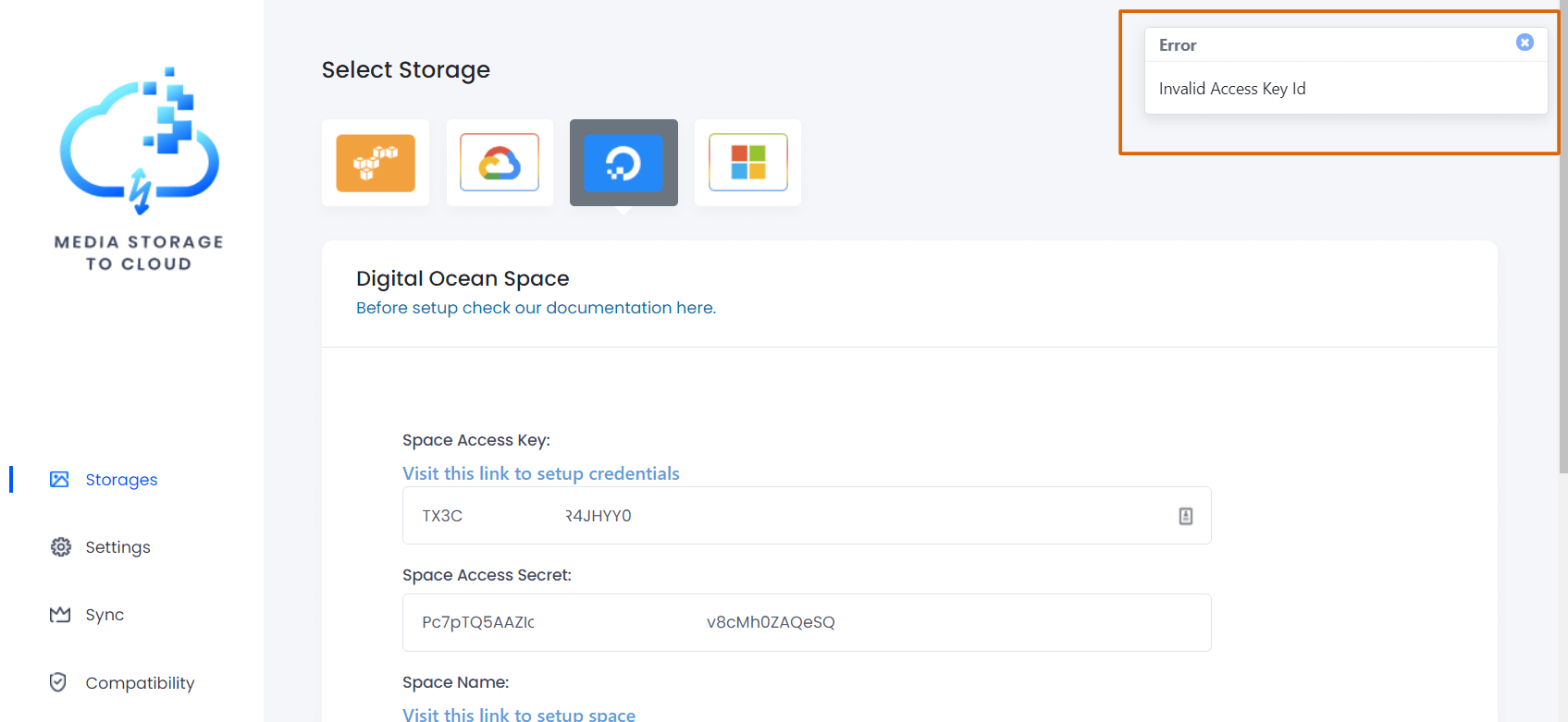 Troubleshooting For Common Issues – Media Storage To Cloud 9