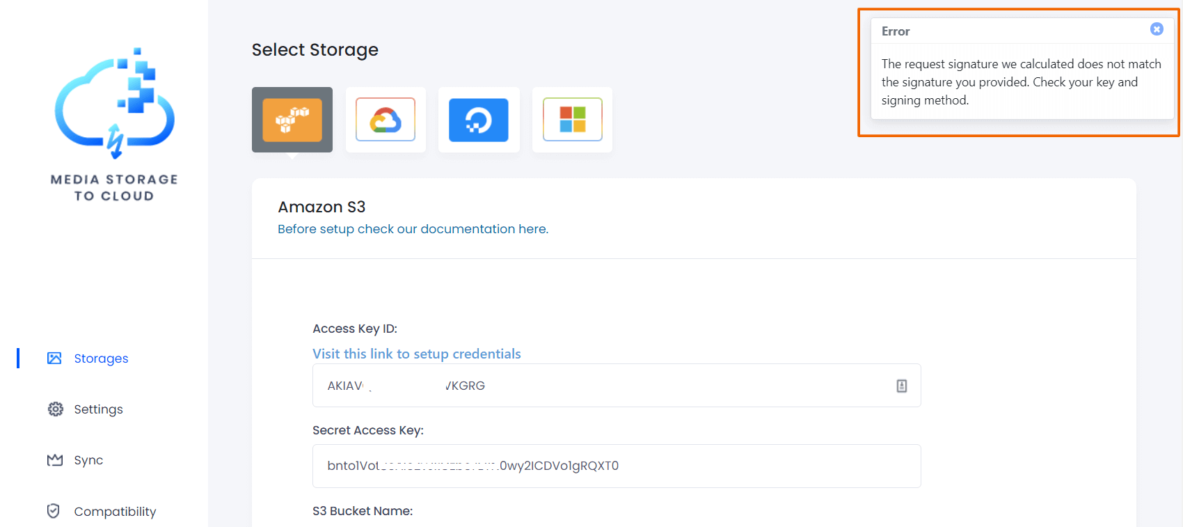 Troubleshooting For Common Issues – Media Storage To Cloud 3
