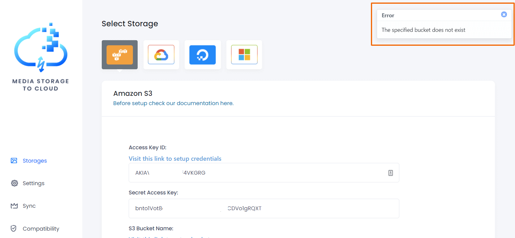 Troubleshooting For Common Issues – Media Storage To Cloud 4