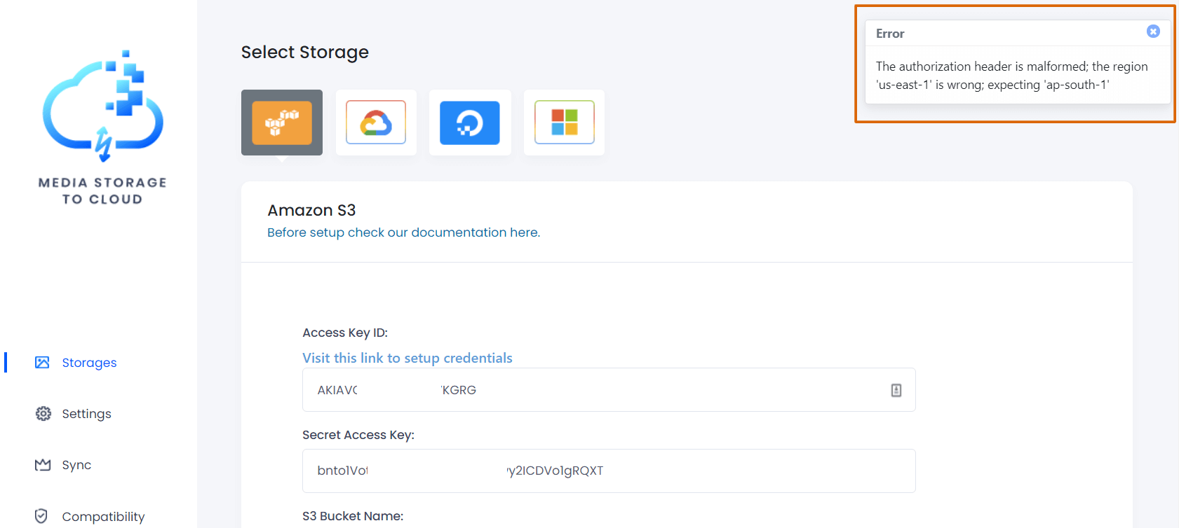 Troubleshooting For Common Issues – Media Storage To Cloud 7