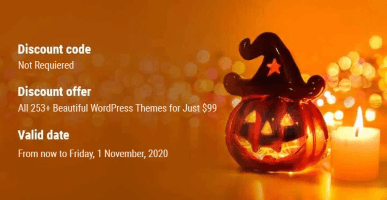 SKT Themes Halloween Discount