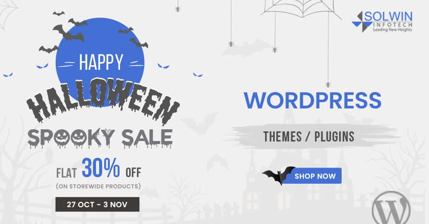 Solwin Infotech Halloween Banner