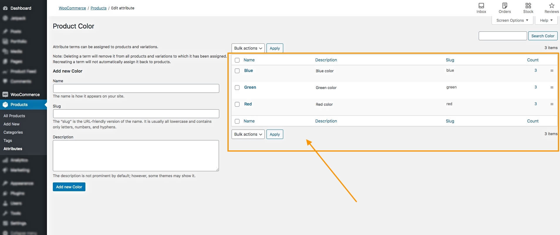 Атрибут for. Attributes of a product. Атрибуты продукта. WOOCOMMERCE плагин improved variable product attributes for WOOCOMMERCE настройка.