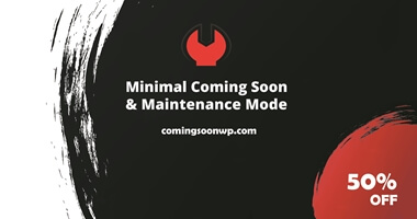 Coming Soon WP Black Friday Deals