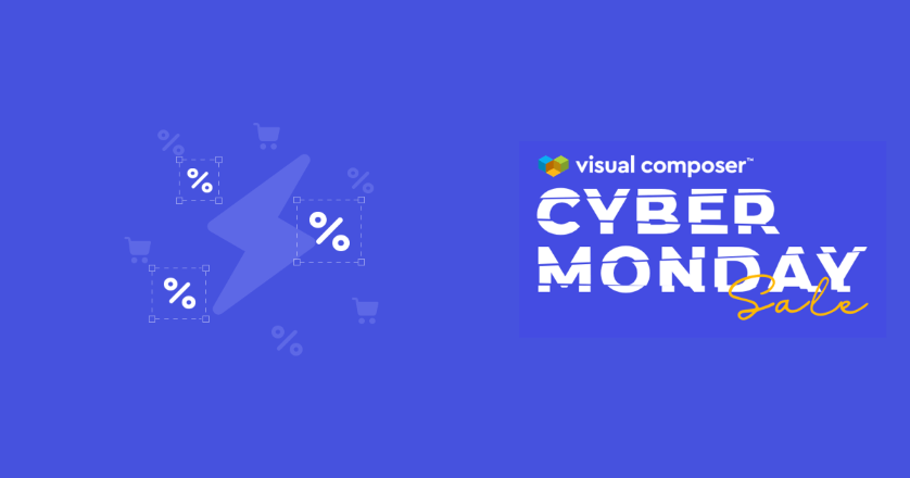 Visual Composer Cyber Monday Banner