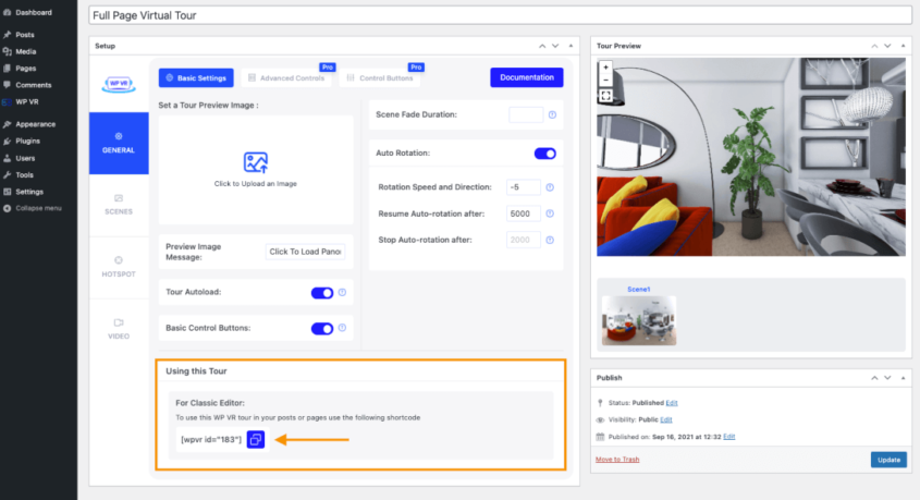 How To Create Full Screen Virtual Tours - WPVR » RexTheme