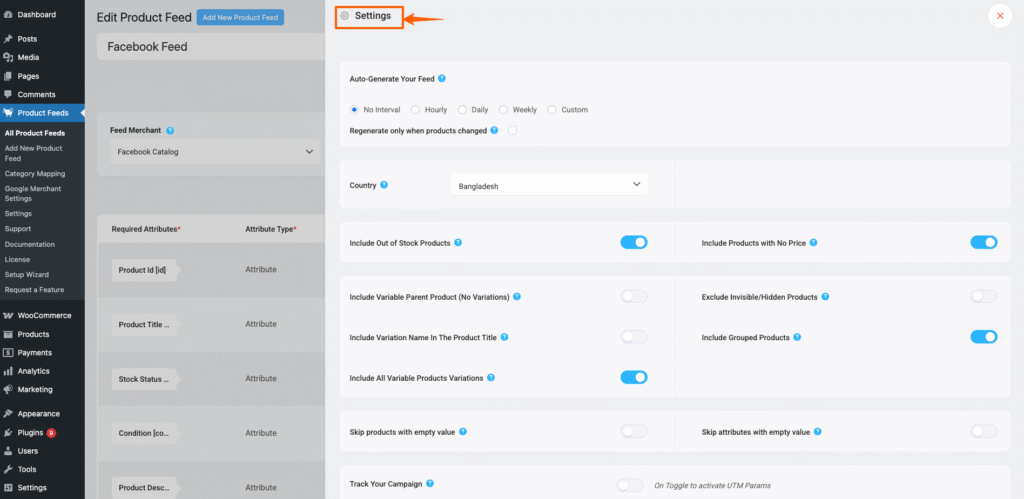 How to generate WooCommerce Product Feed for Facebook 2