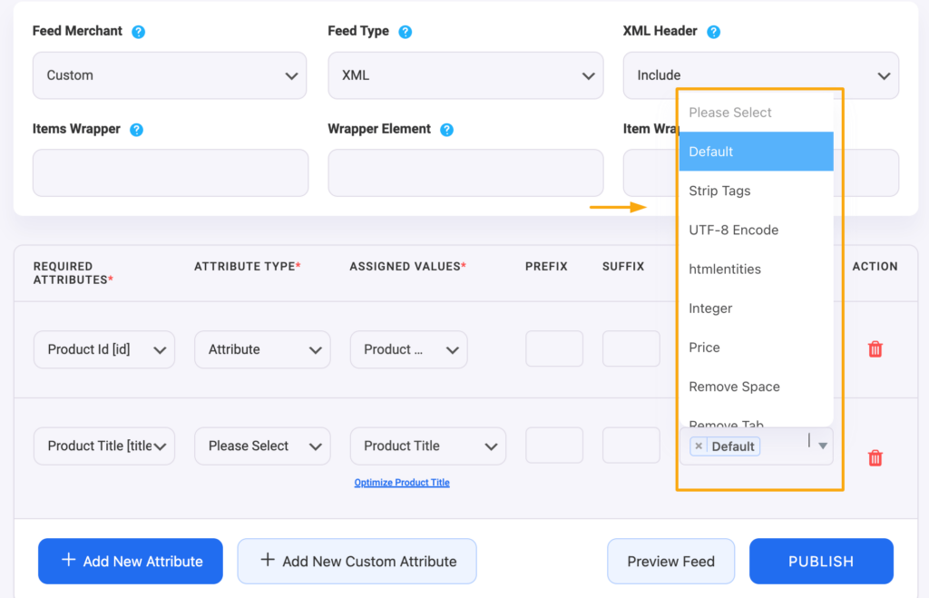 output filters