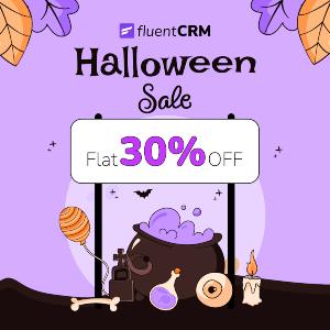 FluentCRM Halloween Deal