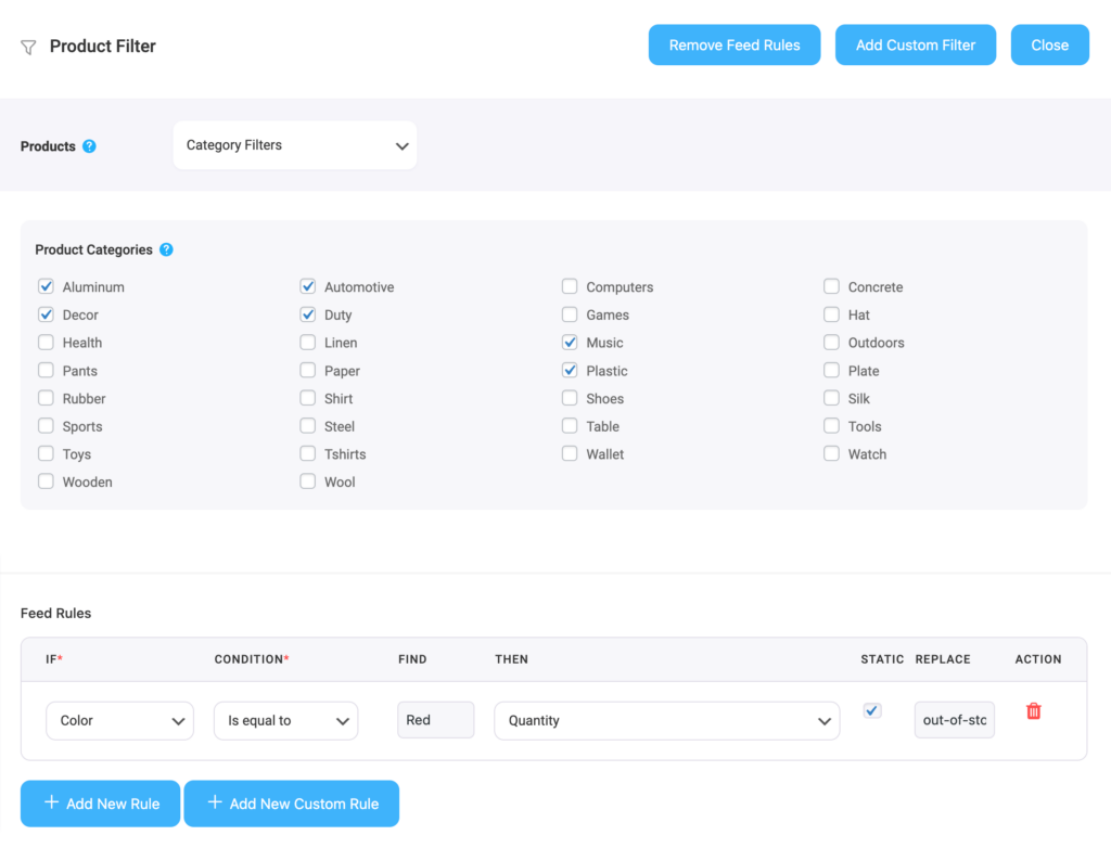How to use the Feed Rule feature to manipulate attribute values 1