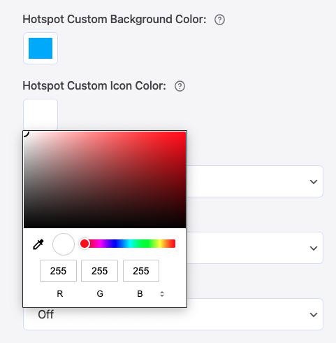 How To Set Individual Hotspot Icon Color and Animation In Panorama Images 2