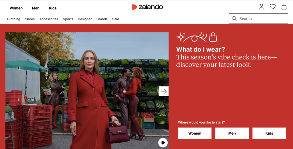 Zalando - Best UK Online Marketplace 