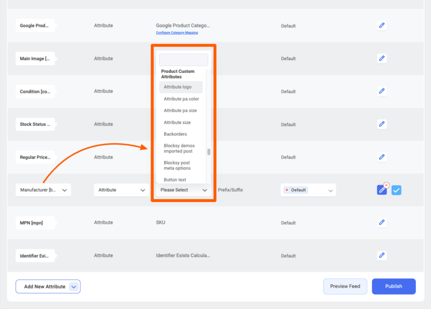 How To Use A Custom Field Value In The Product Feed » RexTheme