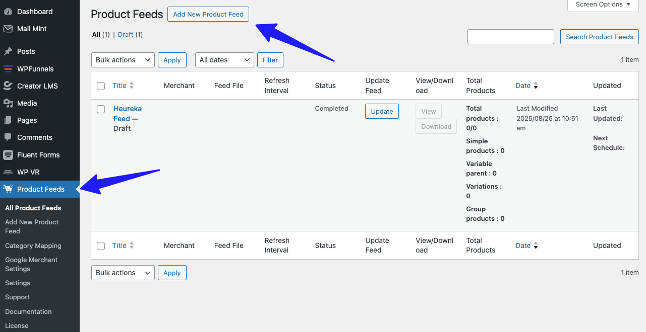 Create Feed for Bonanza Marketplace