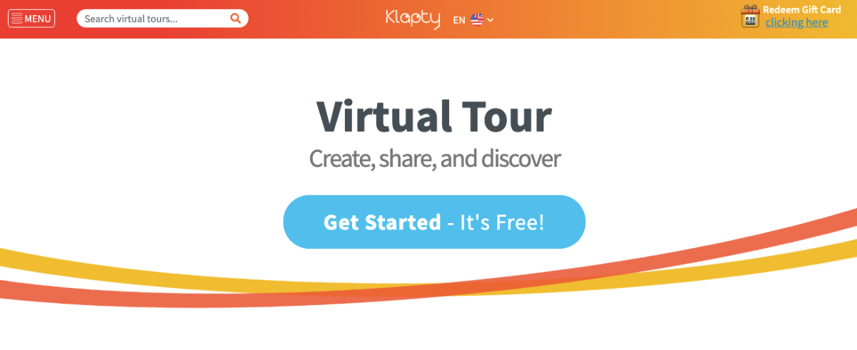 Klapty - Free virtual tour creator