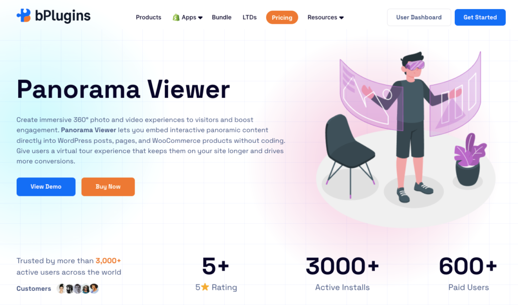 3 Best 360 Panorama Plugins for WordPress [2026] 6