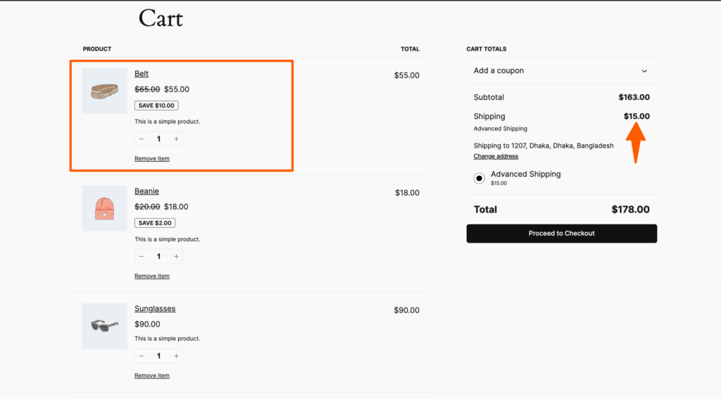 How To Set Product-Specific Shipping Conditions » RexTheme