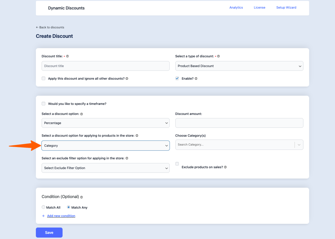How to Set Discount Based On Category and Tag 2