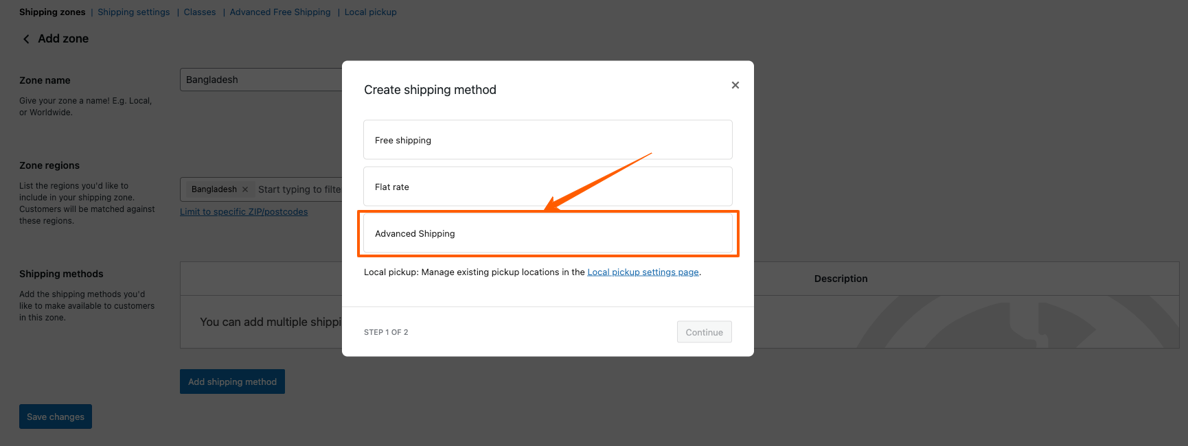Basic Plugin Overview – Advanced Shipping For WooCommerce 3