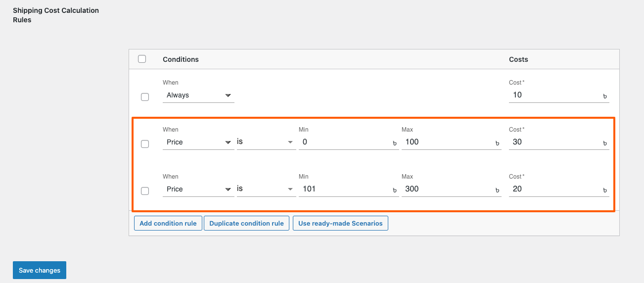Basic Plugin Overview – Advanced Shipping For WooCommerce 12