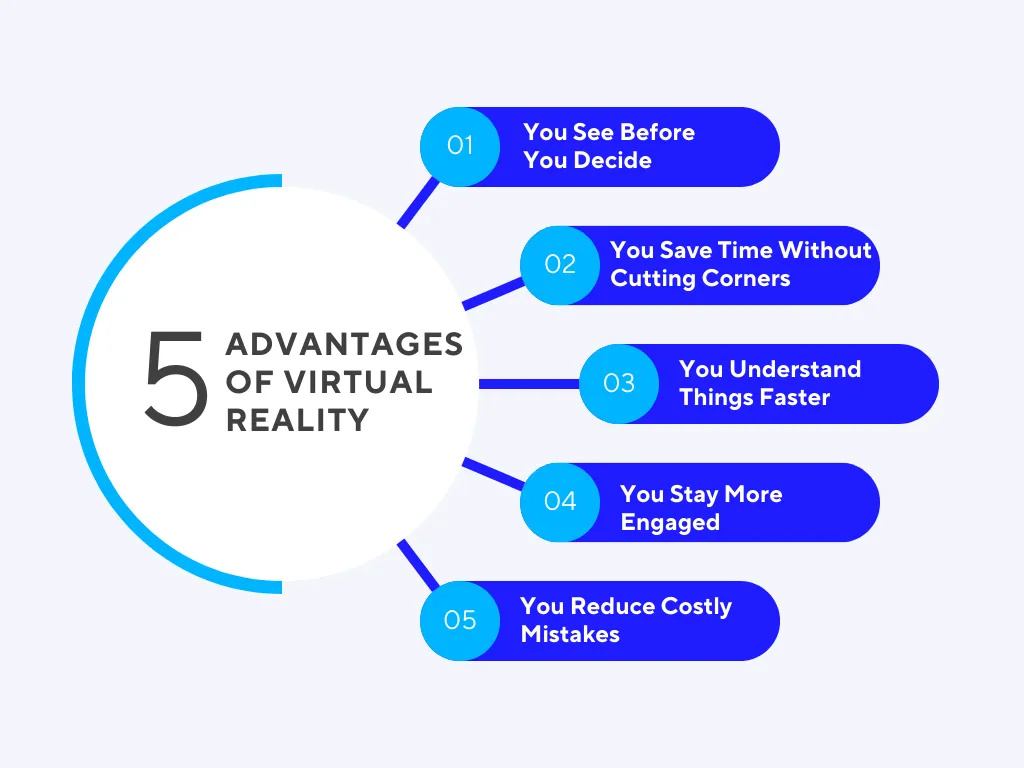 advantages of VR