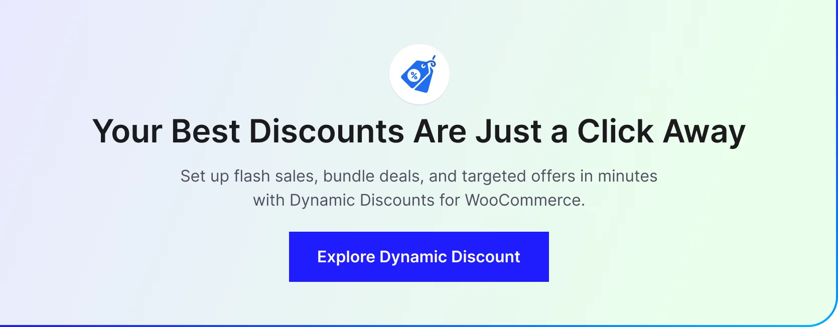 Dynamic Discount - Form