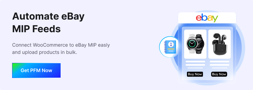 eBay MIP Product Feed