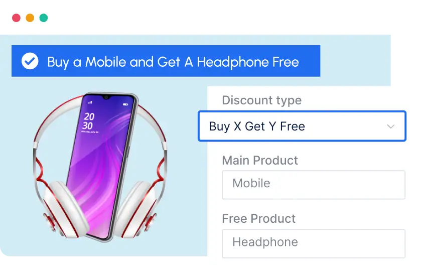 Buy X, get Y Free