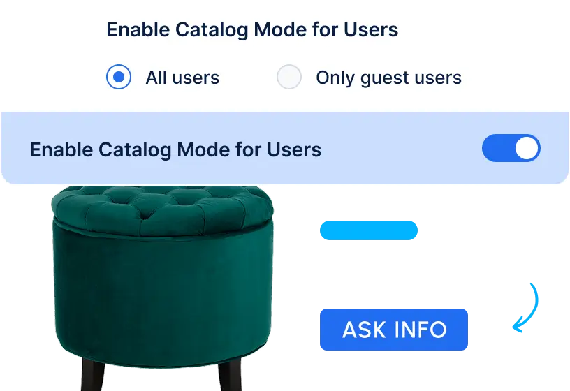 Show Catalog View Based On User Role